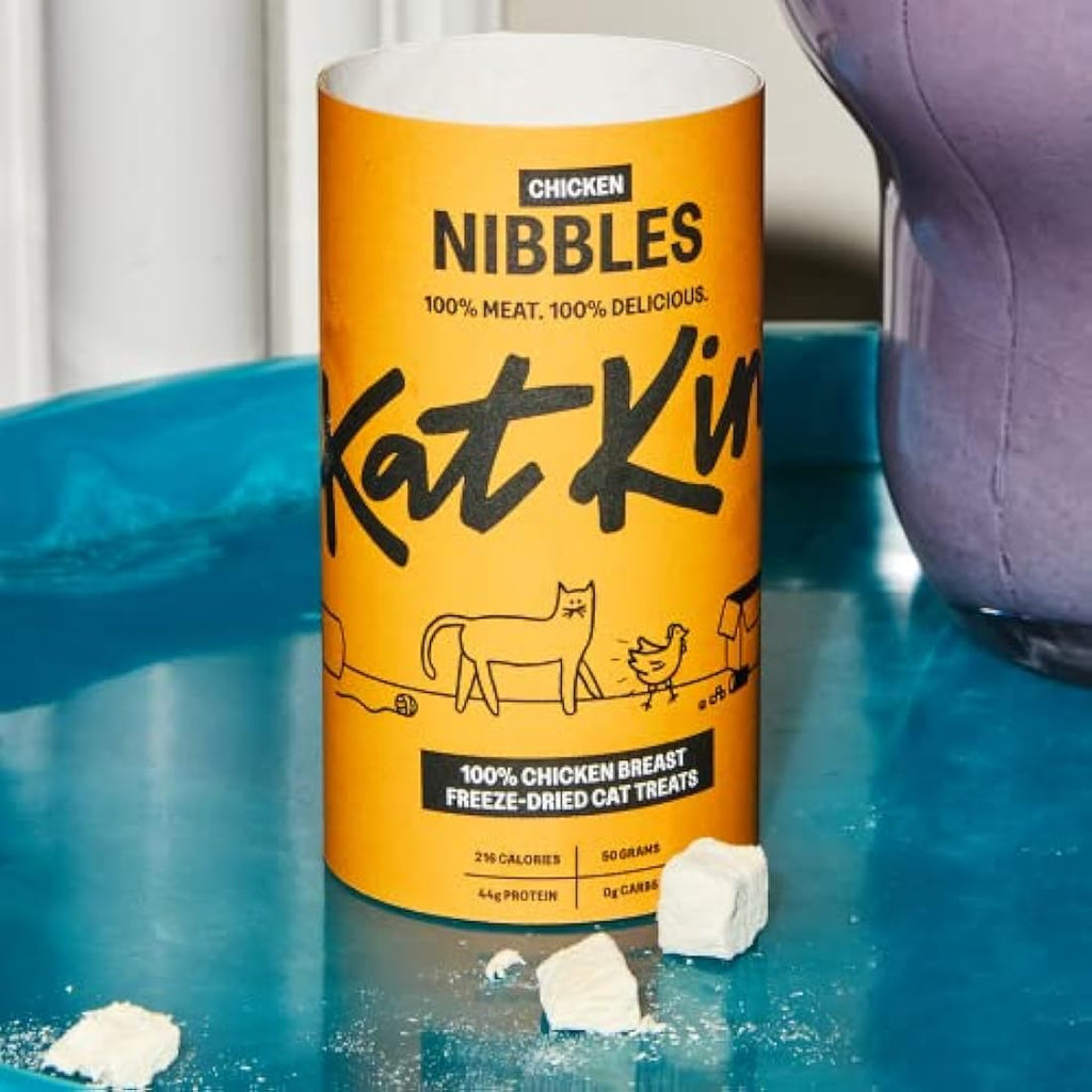 KatKin Freeze-Dried Chicken Breast Cat Treats - 100% Natural (4x50g)