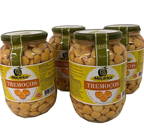 Maçarico Lupin Beans – Vegan Plant Protein Legumes – 550g (Pack of 4)