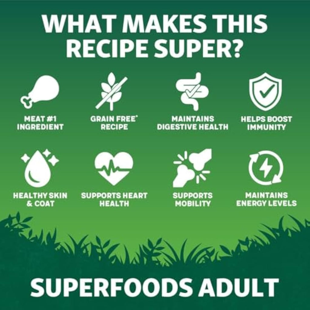 Harringtons Superfoods Grain Free Chicken Dry Dog Food - 12kg
