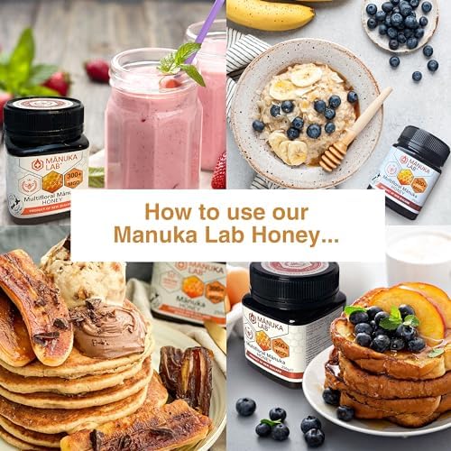 Manuka Lab MGO 300+ Manuka Honey – 500g New Zealand Raw Honey
