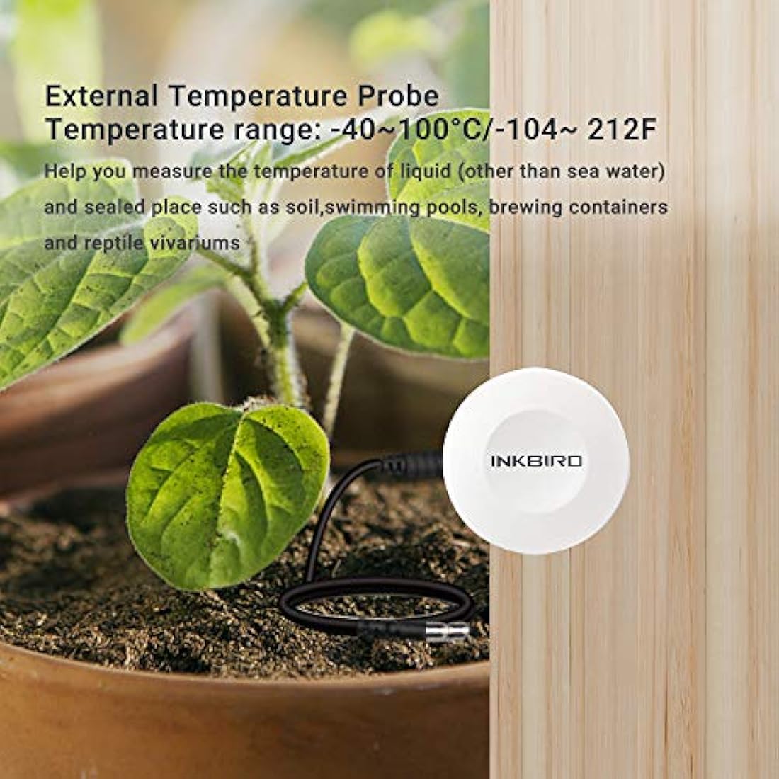 Inkbird IBS-TH1 Bluetooth Temperature & Humidity Data Logger Monitor