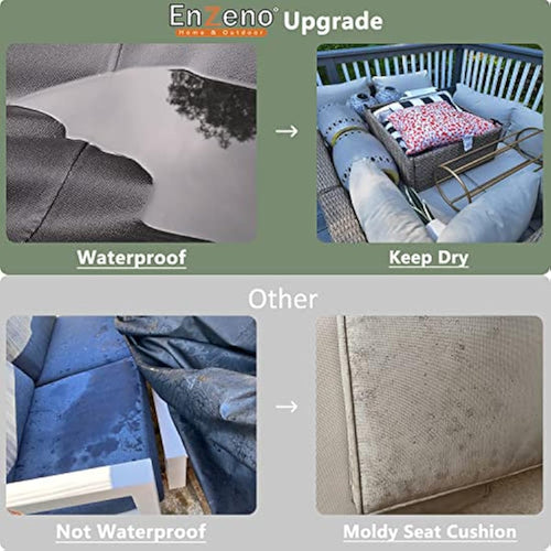 Enzeno Waterproof Garden Furniture Cover | 200x200cm Oxford Fabric