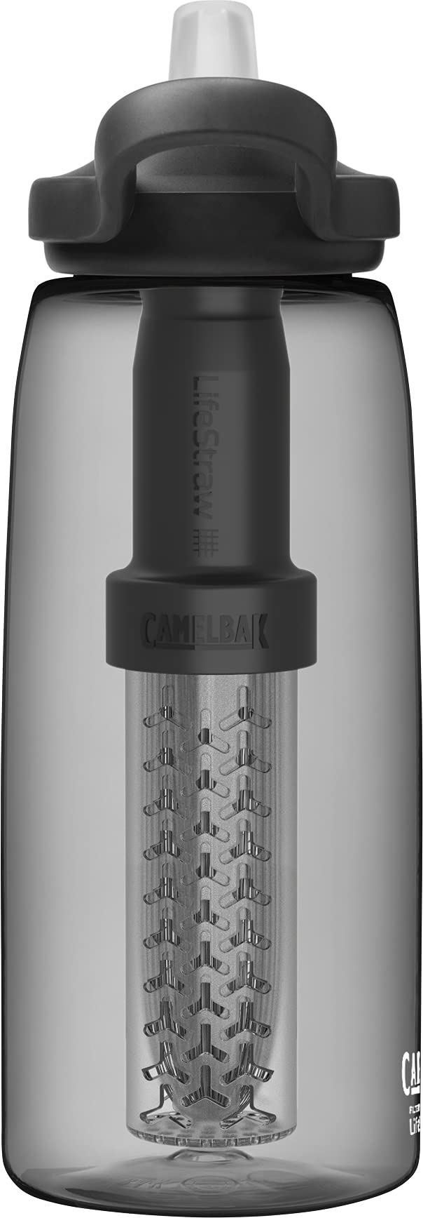 Camelbak Eddy+ 32oz Filtered Water Bottle by LifeStraw - Charcoal