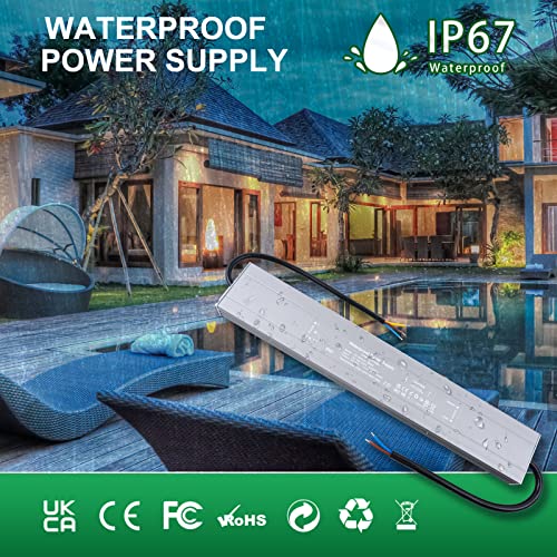 REYLAX 24V 300W LED Driver | IP67 Waterproof Constant Voltage Transformer