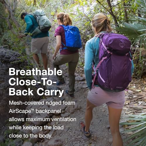 Osprey Sportlite Hiking Backpack – Lightweight Airscape Unisex Pack