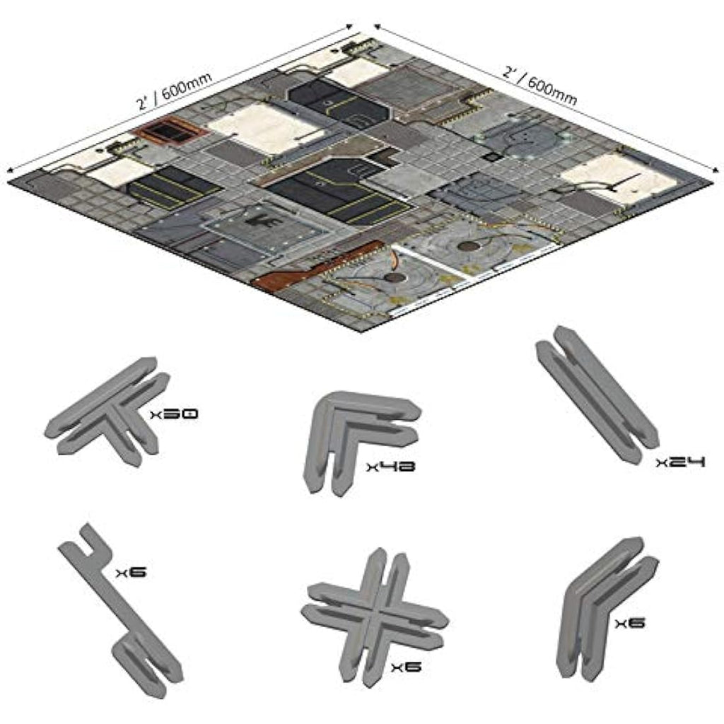 Battle Systems Galactic Core Sci-Fi Terrain – 28mm Modular 3D Wargaming Set