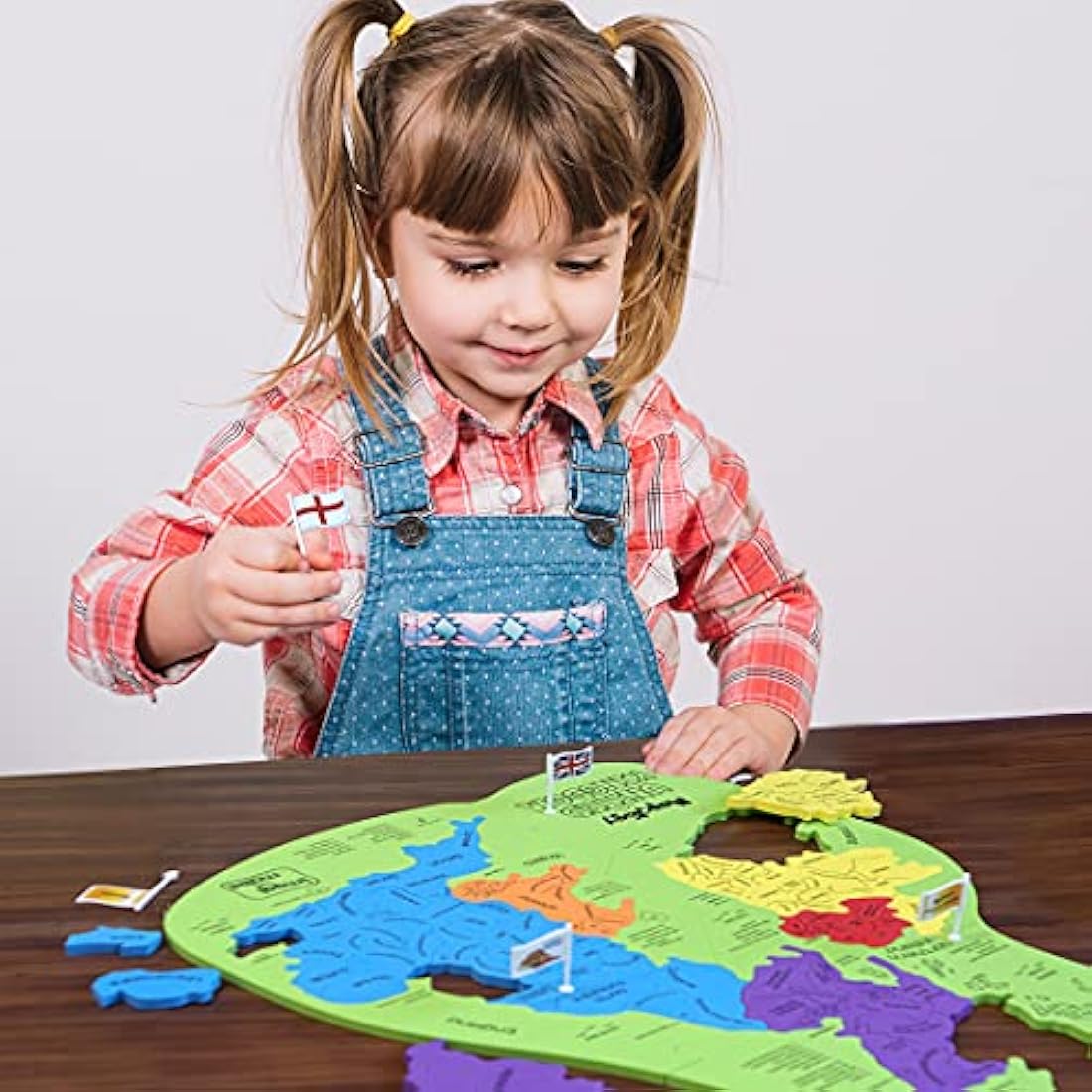 Imagimake Mapology UK & Ireland Jigsaw Puzzle – Educational Geography Toy