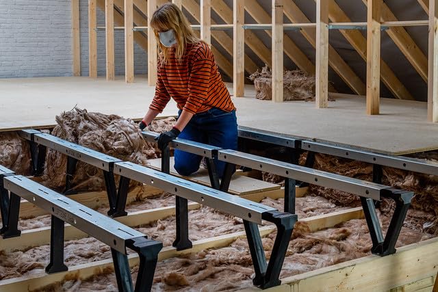 LoftZone StoreFloor 3m2 Loft Flooring Kit – Strong Insulation Deck