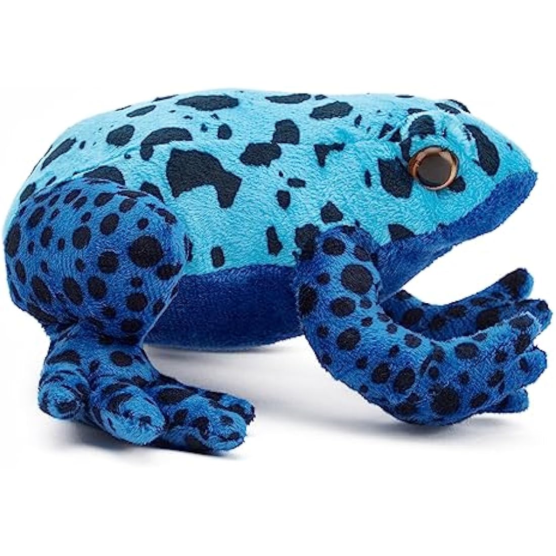 Zappi Co Blue Poison Dart Frog - 15cm Recycled Eco-Friendly Plush Toy