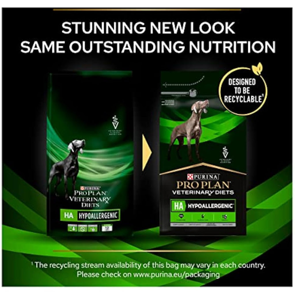 Purina Pro Plan HA Hypoallergenic Dry Dog Food - Veterinary Diet 3kg