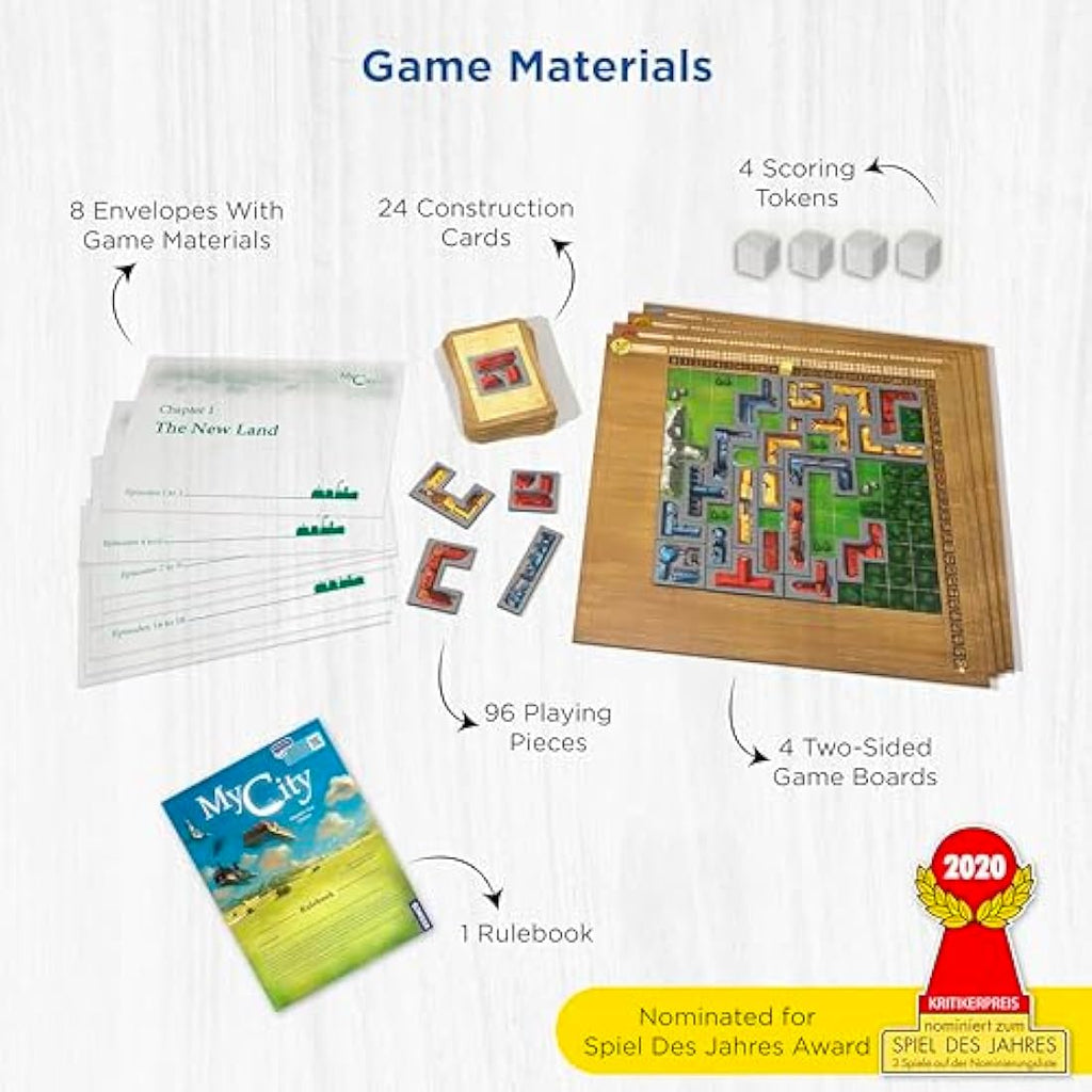 Thames & Kosmos My City: Manifest Your Destiny Legacy Board Game