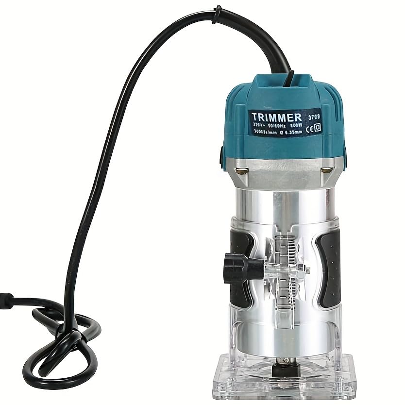 800W Electric Wood Router – Precision Trimmer and Engraver