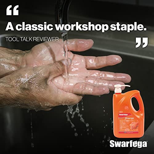 Swarfega Orange Heavy Duty Hand Cleaner – Solvent-Free 4L Cartridge
