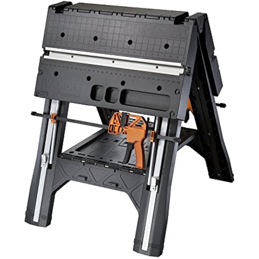 Worx Pegasus Folding Work Table & Sawhorse with Integrated Clamps