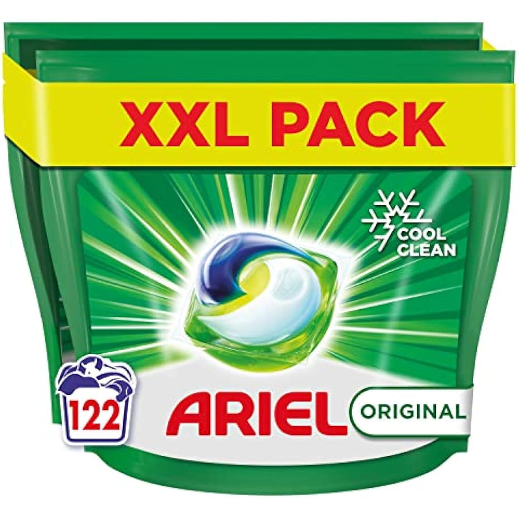 Ariel All-in-1 PODS Laundry Detergent Capsules - 122 Washes (61x2)