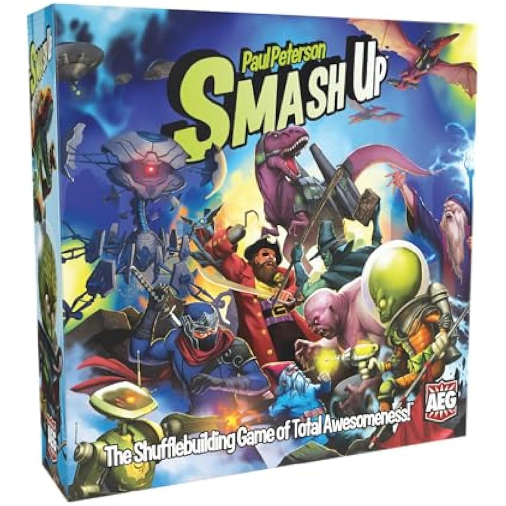 Smash Up Card Game by Alderac Entertainment Group | Strategy Base Game