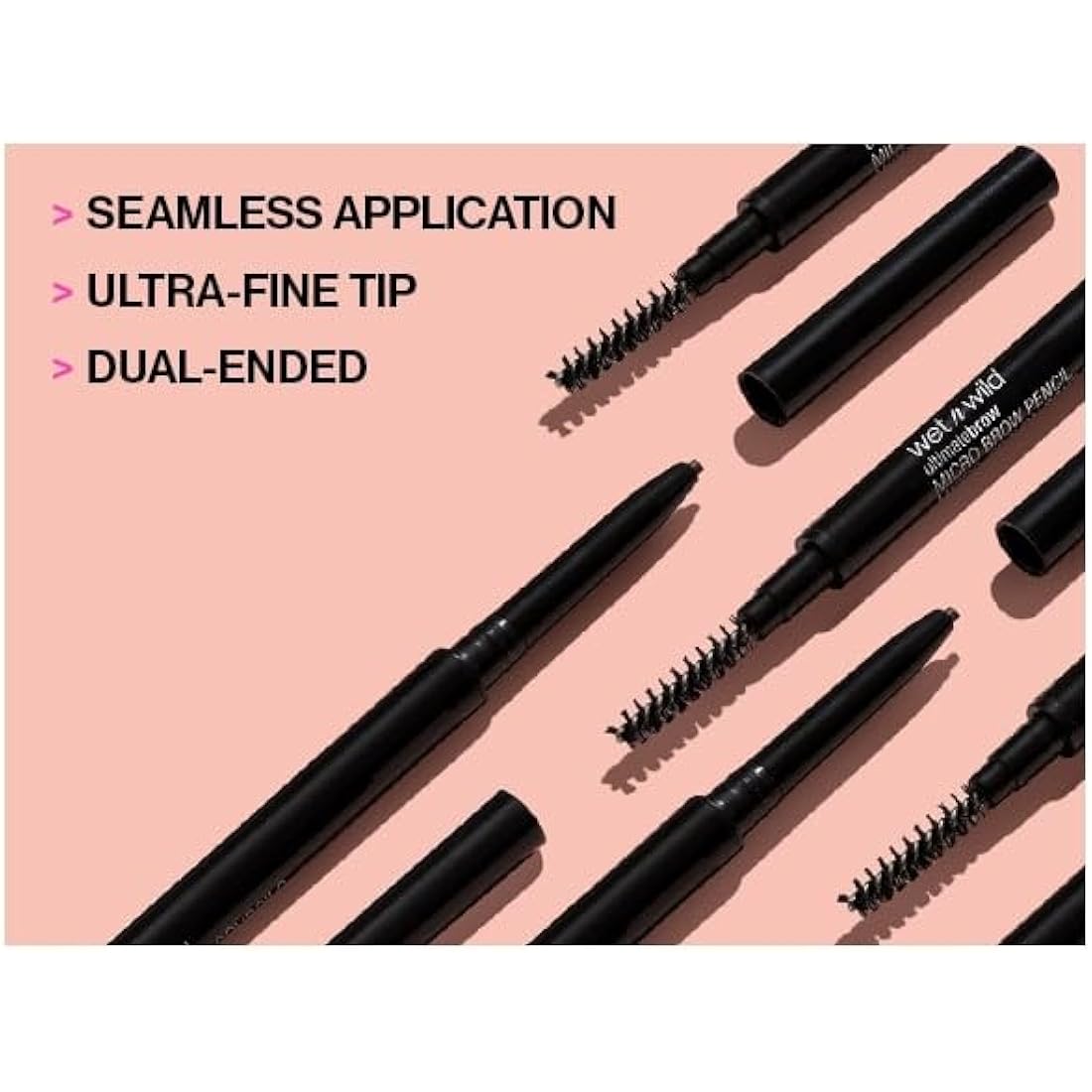 Wet n Wild Ultimate Brow Retractable Pencil – Ash Brown Eyebrow Pen