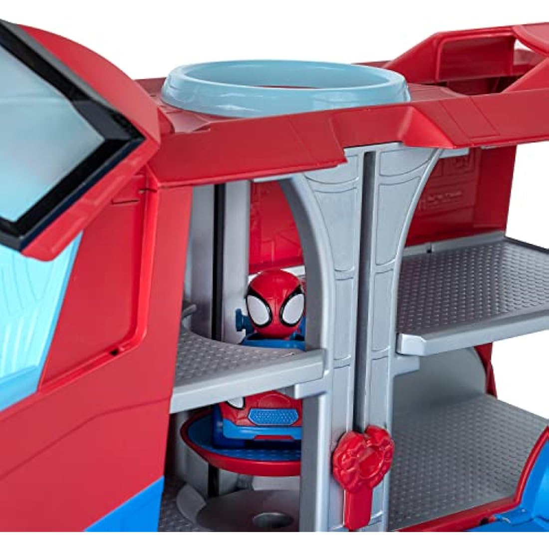 Marvel Spidey and His Amazing Friends Web Transporter Toy with Sounds