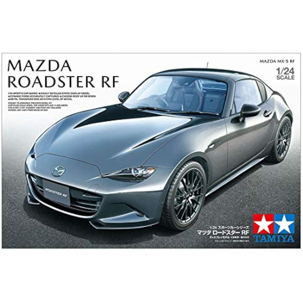Tamiya Mazda MX-5 RF Model Kit – 1:24 Scale Plastic Assembly Kit