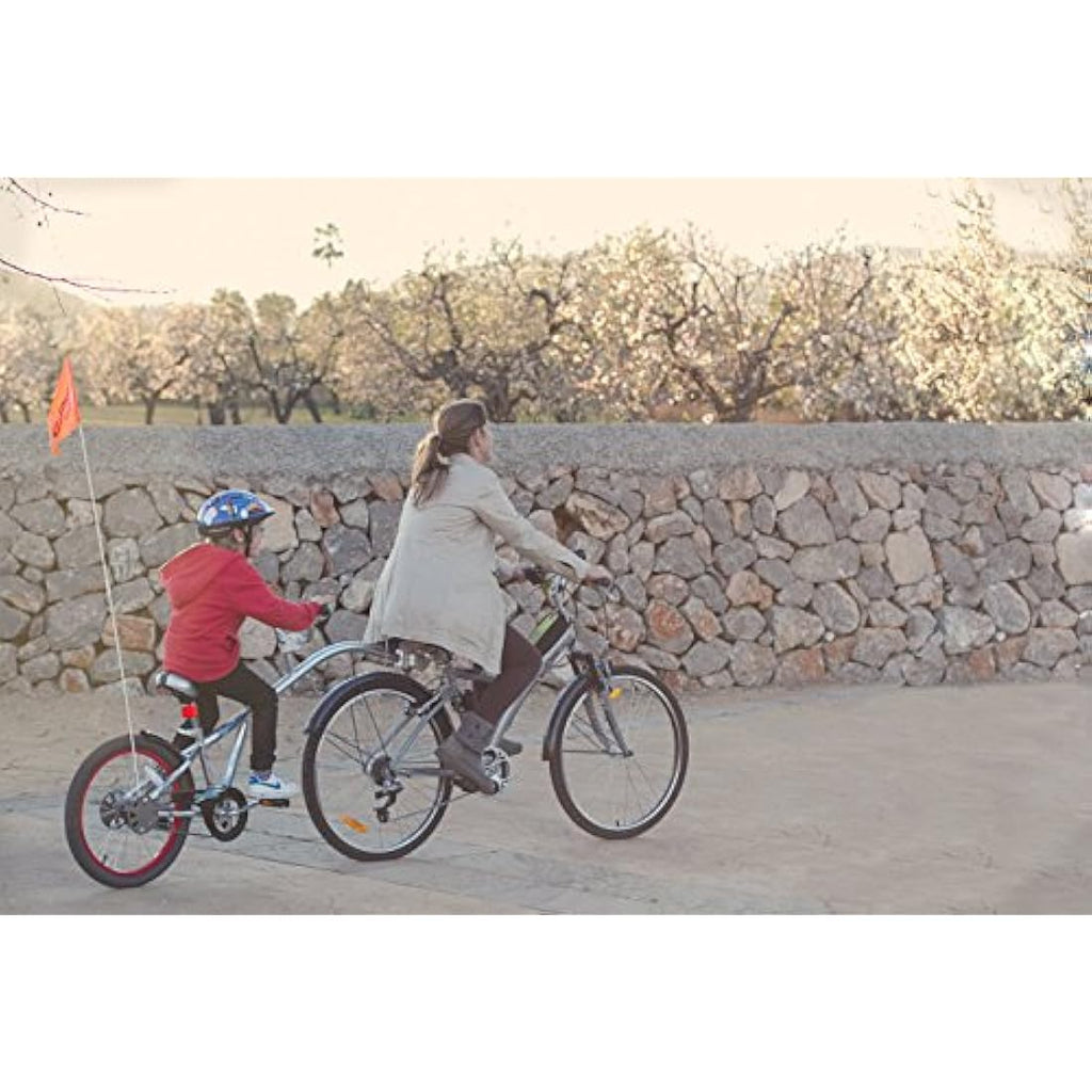 WeeRide Co-Pilot Tagalong Child Bike Trailer - 20 Inch Wheel - Pink
