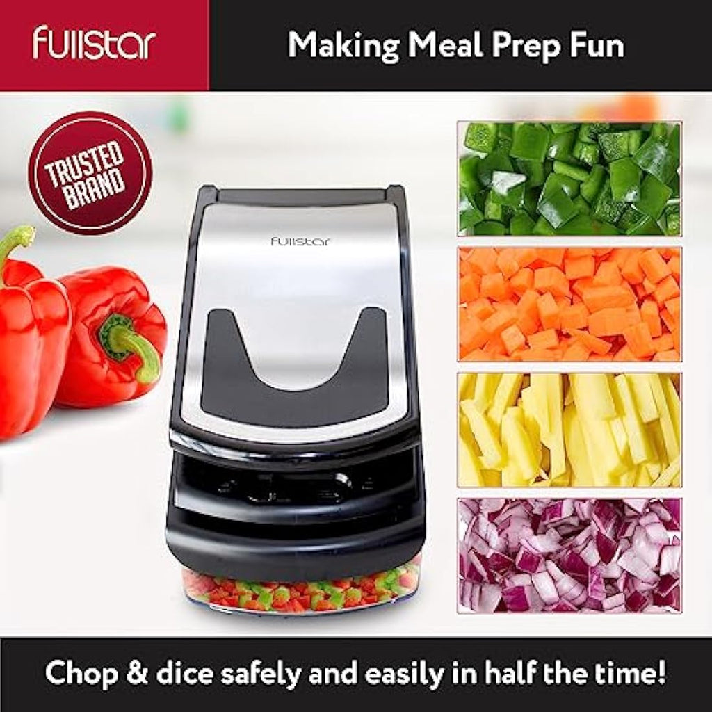 11-in-1 Vegetable Chopper | Stainless Steel Food Dicer