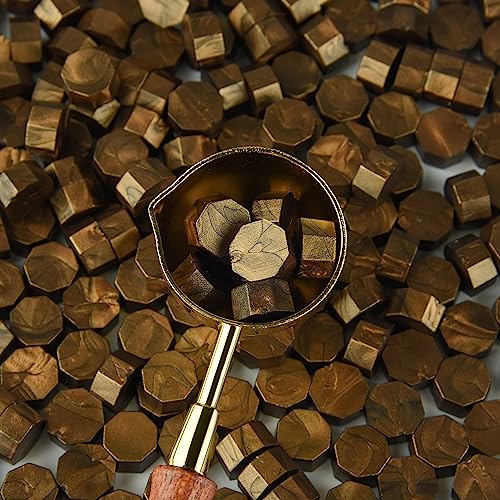 Jolof Store Sealing Wax Beads Kit – 300 Pcs Octagon Wax Seal Set