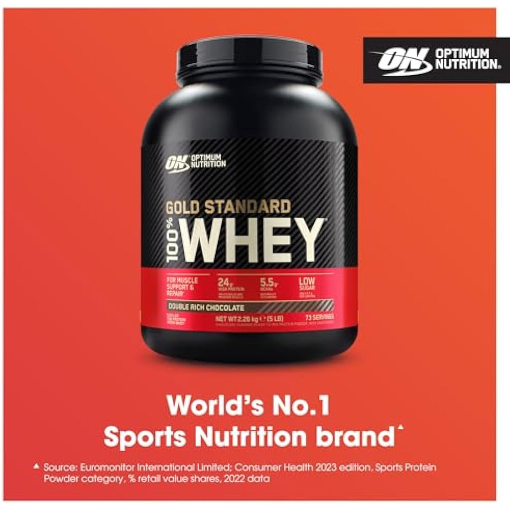 Optimum Nutrition Gold Standard 100% Whey - Double Rich Chocolate - 2.26kg