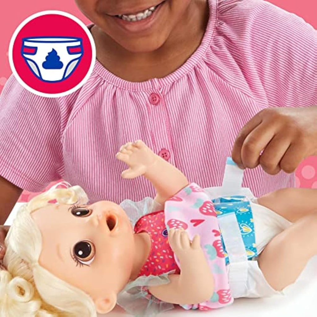 Baby Alive Magical Mixer Baby Doll – Blonde Hair Toy with Blender