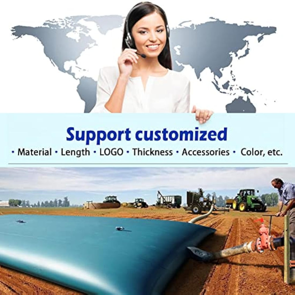 LtcAnopy Collapsible Water Bladder – 240L PVC Storage Tank for Agriculture