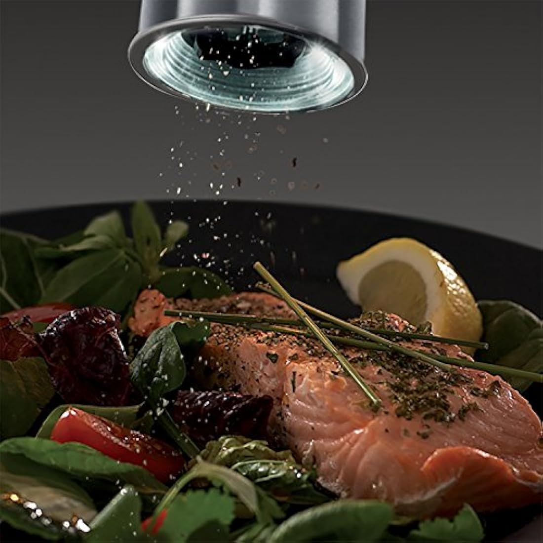 Russell Hobbs Electric Salt & Pepper Mill Set – Stainless Steel