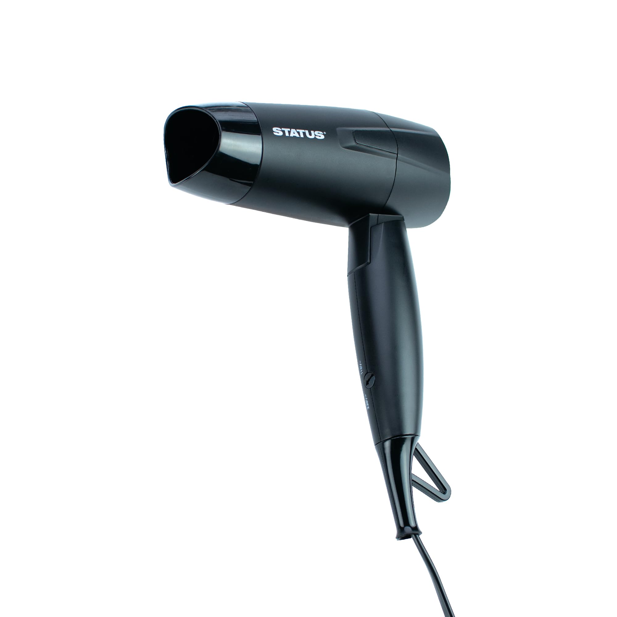STATUS Toulouse Travel Hair Dryer | 1200W Foldable Dual Voltage - Black