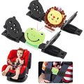 QOPAHI Anti Escape Car Seat Strap - 2 Pack Monkey Baby Safety Chest Clip