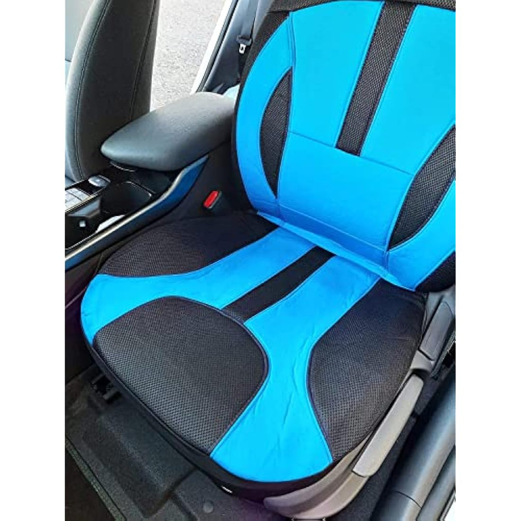 Citroen C3 Seat Covers (2018) | Blue & Black Jacquard Full Set