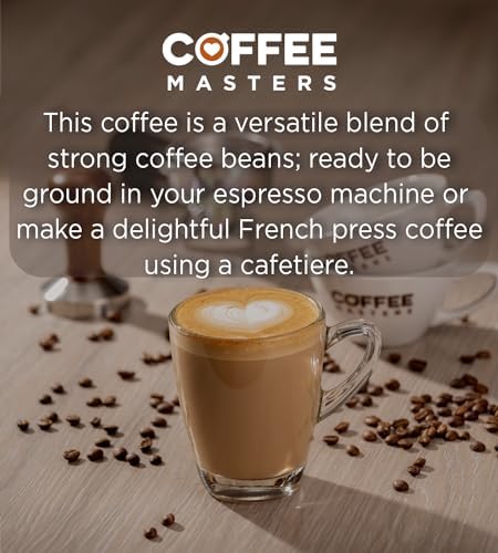 Coffee Masters All Day Blend Espresso Beans - Medium Roast 4x1kg