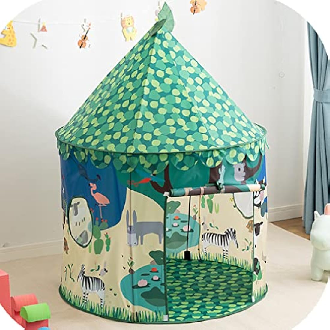 Floving Children's Teepee Play Tent – Pop Up Indoor & Outdoor Yurt
