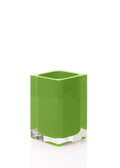 Jolof Store Rainbow Plastic Toothbrush Holder – Green Italian Design