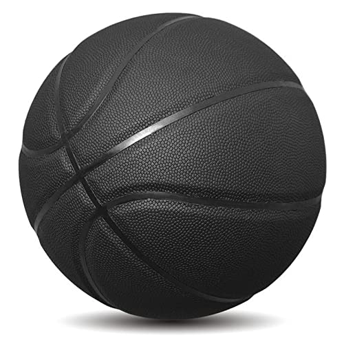 MINDCOLLISION Solid Color PU Leather Basketball | Indoor & Outdoor