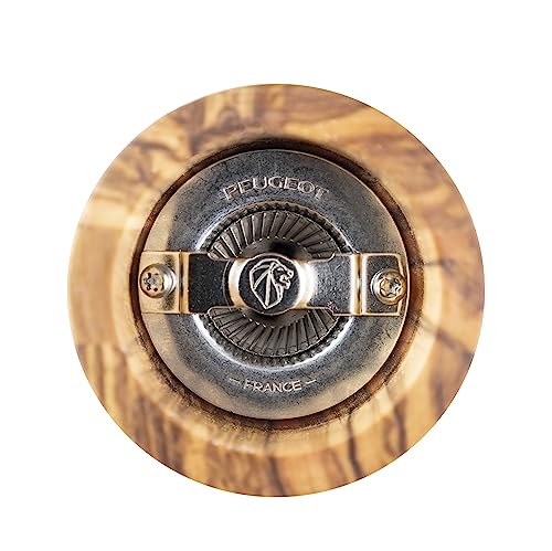 Peugeot Paris Salt Mill – 22 cm Olive Wood Grinder – Made in France