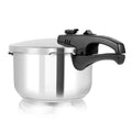Tower T80245 Stainless Steel Pressure Cooker with Steamer Basket, 3L