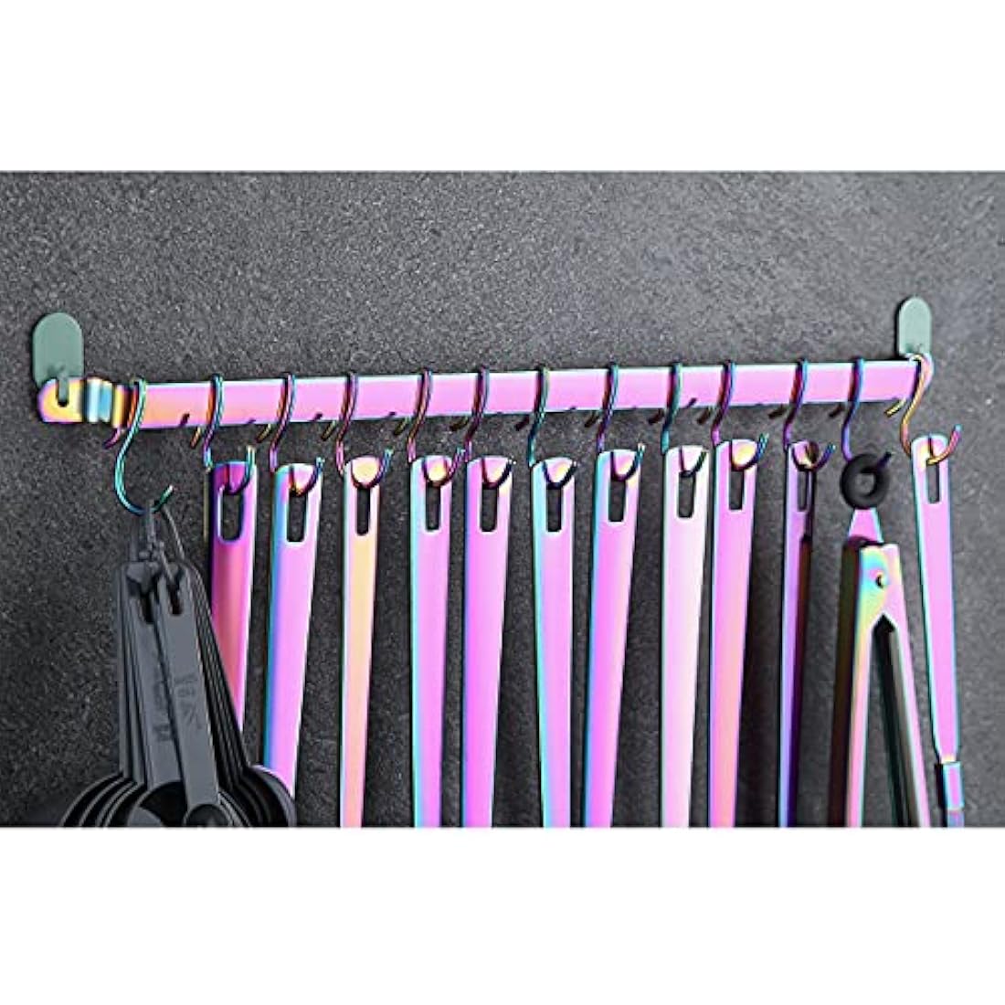 Kyraton Rainbow Stainless Steel Kitchen Utensils Set - 37 Pieces