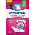 OUT! Pet Care Disposable Female Dog Diapers | Absorbent Toy Size | 18 Pack