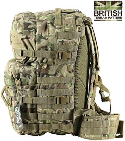 Jolof Store British Army SAS Tactical Combat Rucksack | 40L BTP Camo
