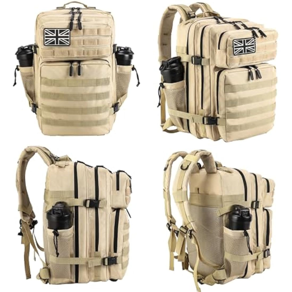 Military Tactical Backpack | 45L Waterproof Molle Rucksack