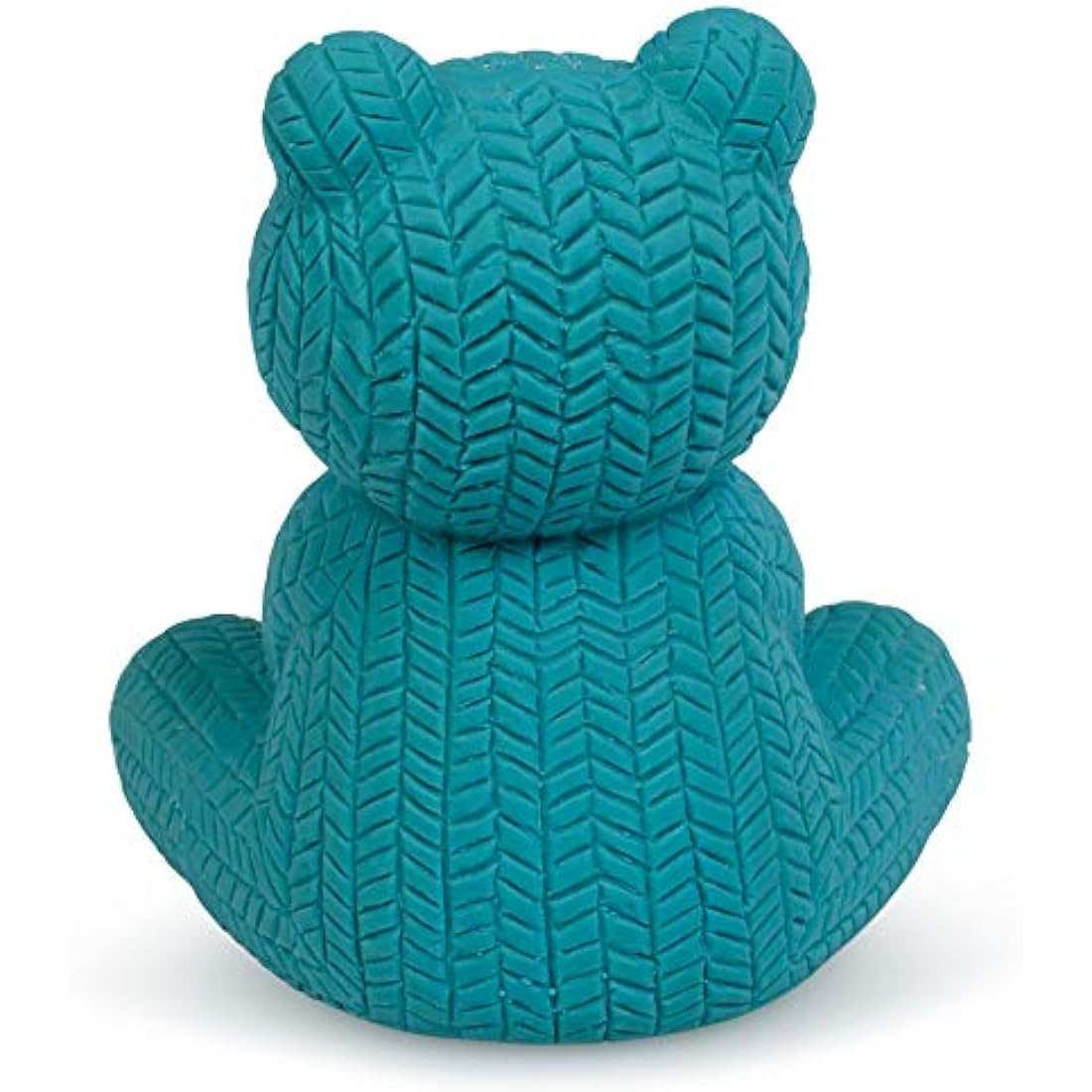 Petface Squeaky Latex Teddy Bear Puppy Toy – Durable Blue Chew Toy