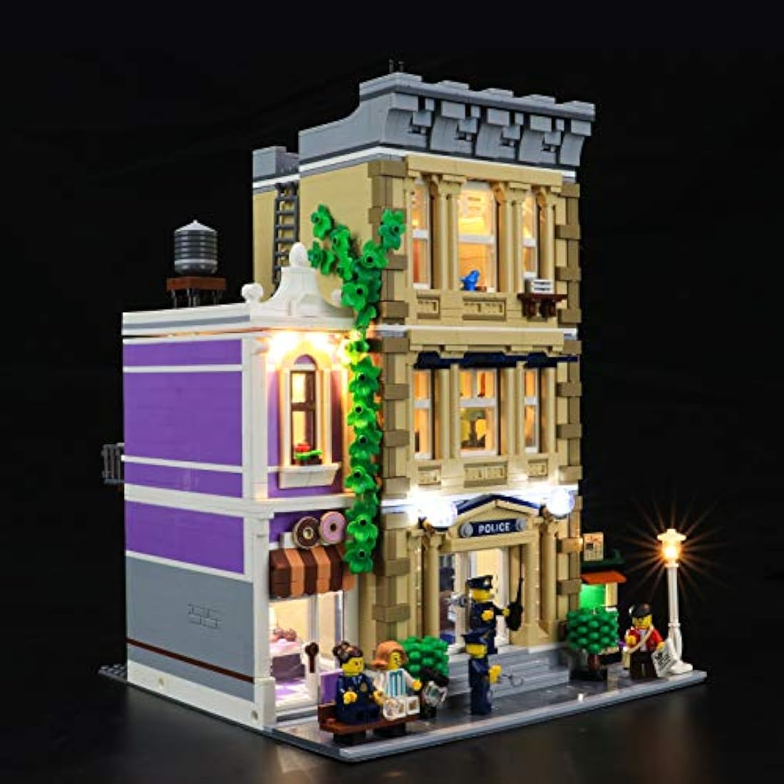Briksmax LED Lighting Kit for LEGO 10278 Police Station | Remote Control