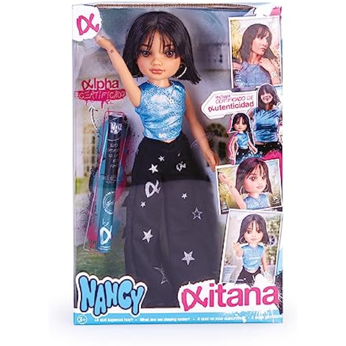 Famosa Nancy Aitana Alpha Era Doll – 17-Inch Collectible with Accessories