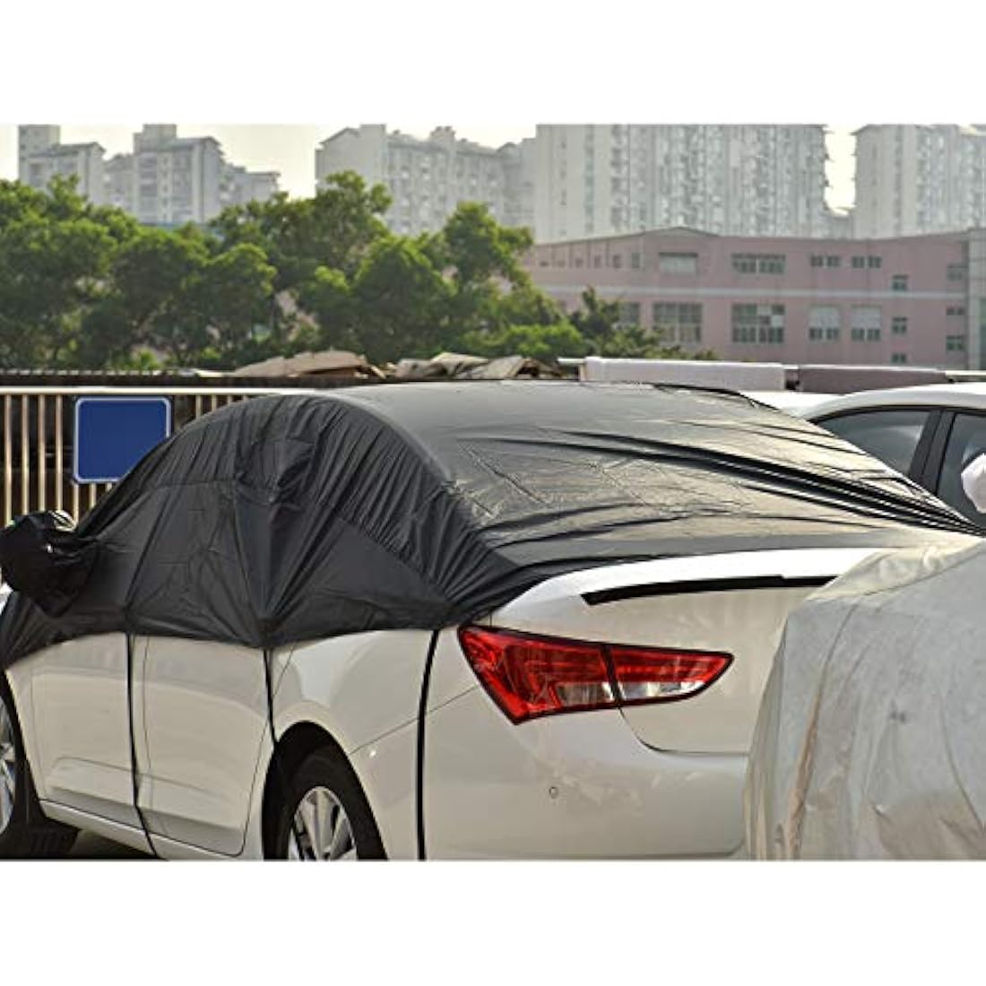 Queta Windshield Snow Cover | All-Weather Aluminum Car Ice Guard