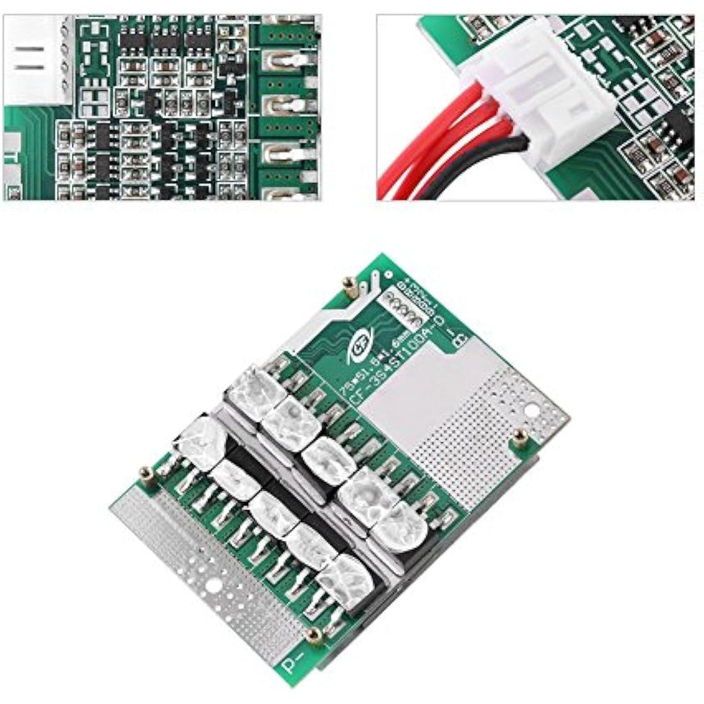Jolof Store 3S 50A Li-ion 18650 Battery BMS Protection Board with Balance