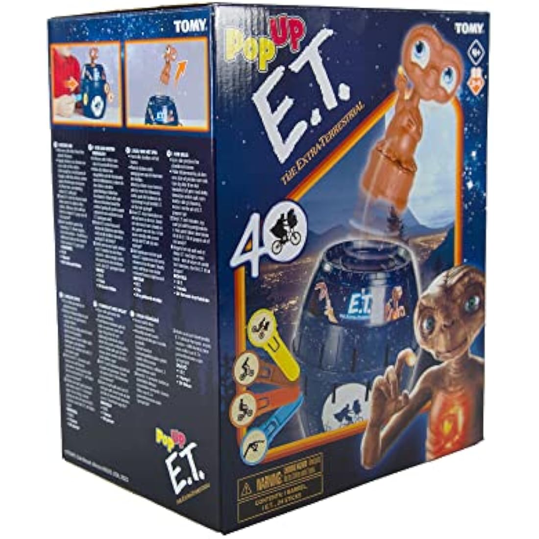 TOMY Pop Up E.T. Kids Board Game – Interactive Family Toy for Ages 4+