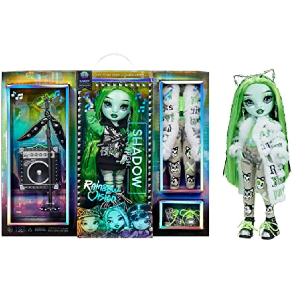 Shadow High Neon Shadow Harley Limestone Green Fashion Doll Playset